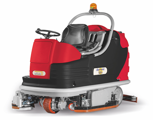 Ride On Scrubber & Sweeper 100S (Traction Battery) – Made in Italy