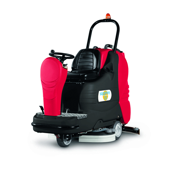 Ride On Scrubber Dryer Sapphire 85 (Traction Battery 36v 240AH) – Made In Italy