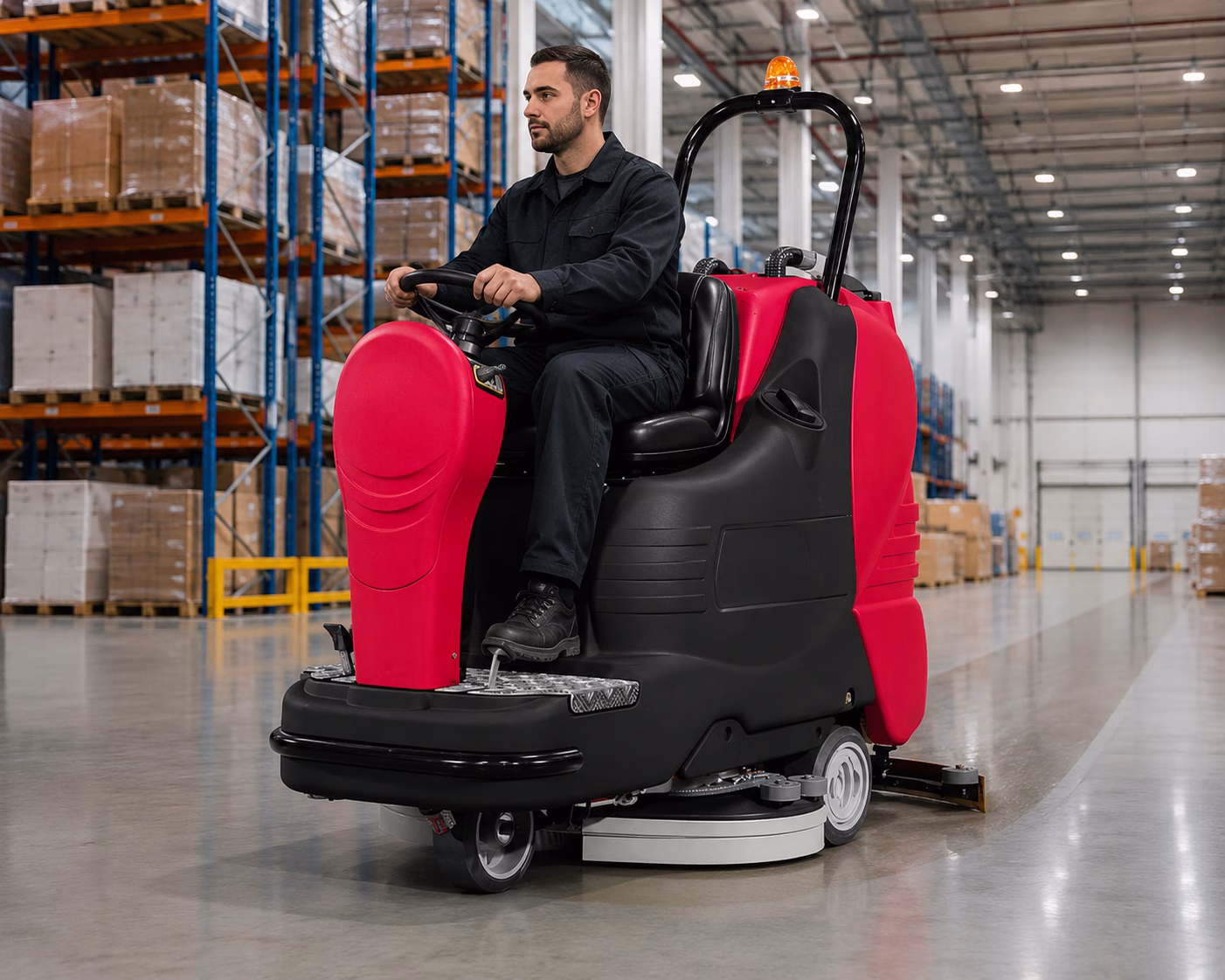 Ride On Scrubber Dryer Sapphire 85 (Traction Battery 36v 240AH)