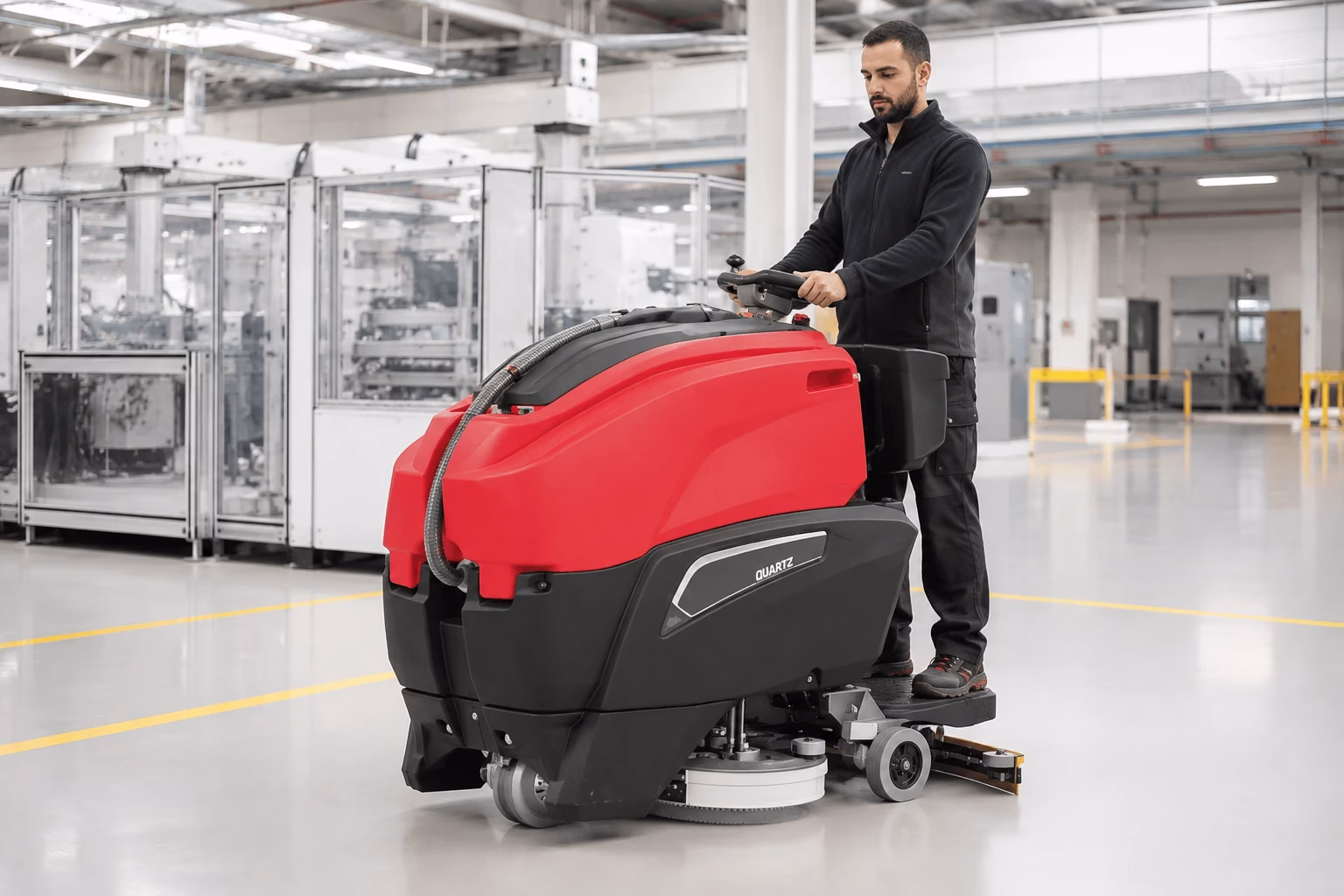 Stand On Scrubber Dryer Quartz