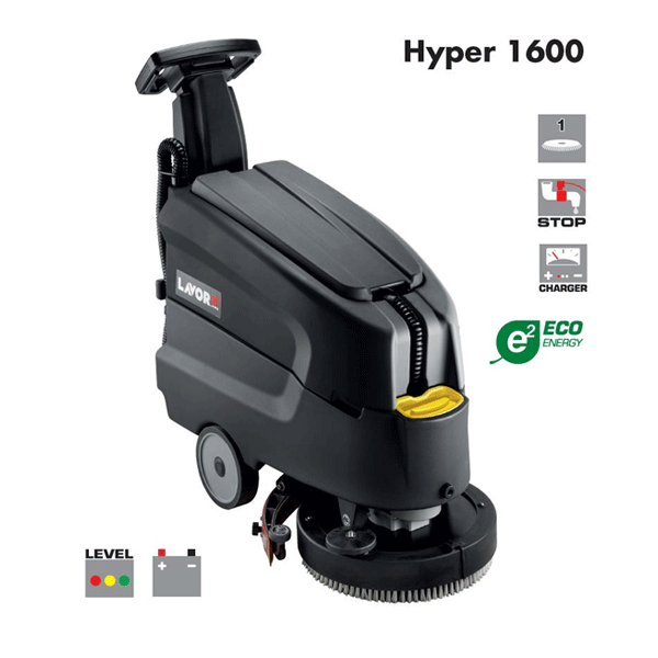 Walk Behind Scrubber Dryer 1600E – Made In Italy