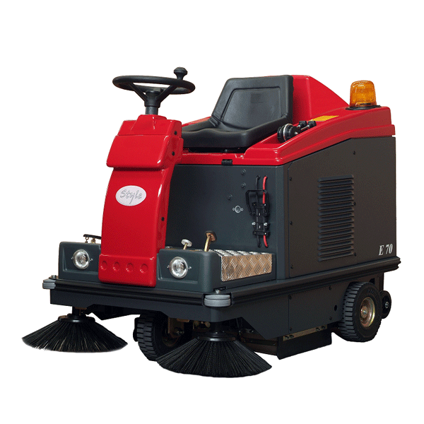 Ride On Industrial Sweeper Style E70 – Made In Italy